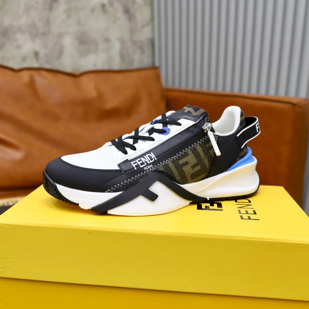 Men's men's shoes 290🔥Brand: FENDI Size: 38-44 (45, 46 customized) Grade: Original quality High version Material: Imported cowhide ➕ High-quality and comfortable lining Original lightweight non-slip outsole Style category: Travel Fashion casual shoes Versatile trend